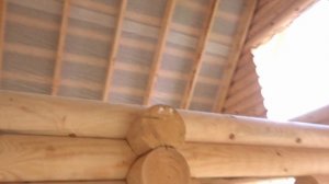 Сруб бани 5.0х5.0м. с мансардой под крышей "Тосно". Цена в СПб 264.088 руб.