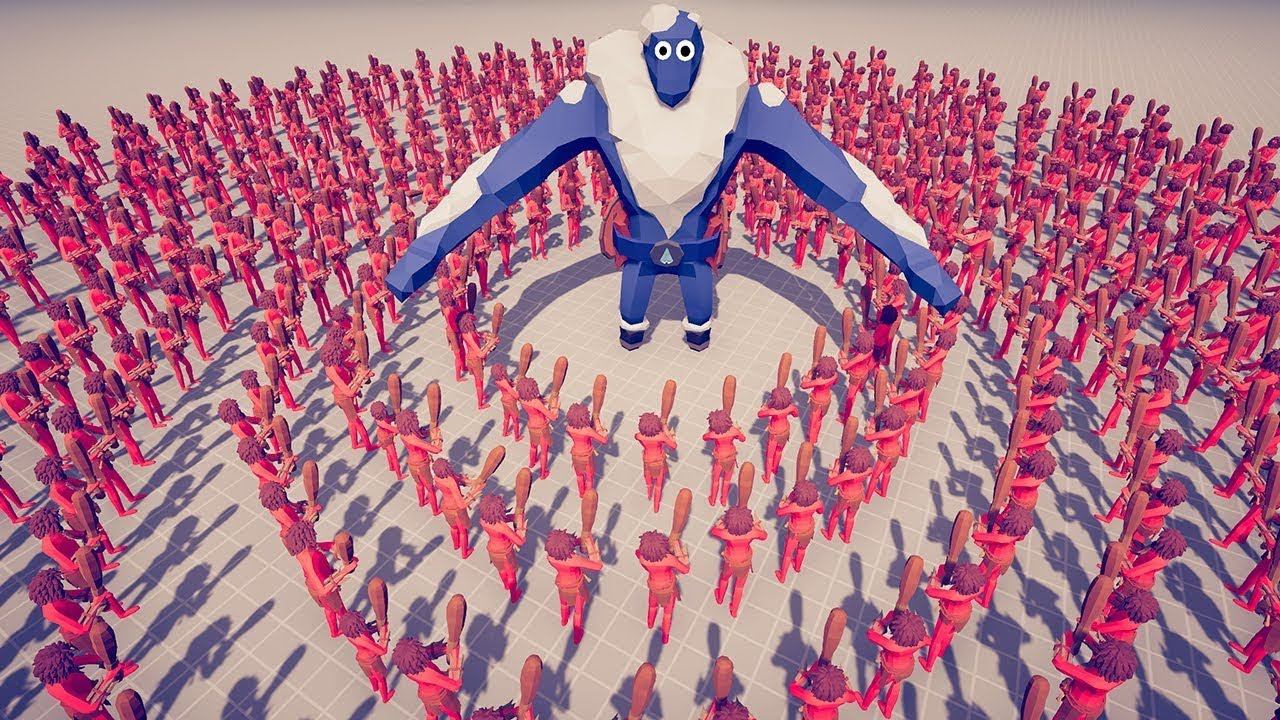 HARD BOSS vs 300x CLUBBERS | TABS - Totally Accurate Battle Simulator смотреть онлайн