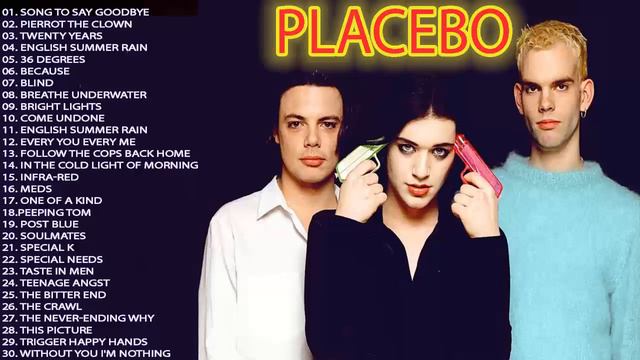 Placebo 2022 💛💛Top 30 Placebo Greatest Hits Playlist 💛💛Melhores Músicas Do Placebo