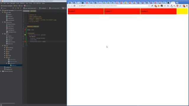 Окружение для веб-разработки в phpStorm, MODX, Git, JSX, SASS File Watchers. Компиляция Bootstrap.