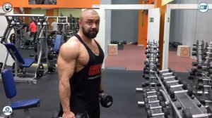 Сгибание рук с гантелями стоя. Хват «Молот» #DarkFit