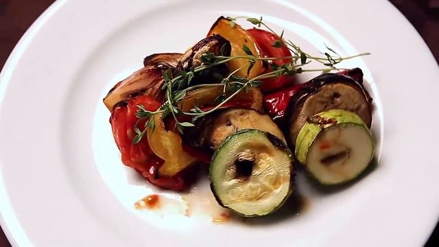 Овощи Гриль - Ресторан "Downtown" смотреть онлайн