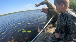 Рыбалка в Томской области. Вездеход Ветер.