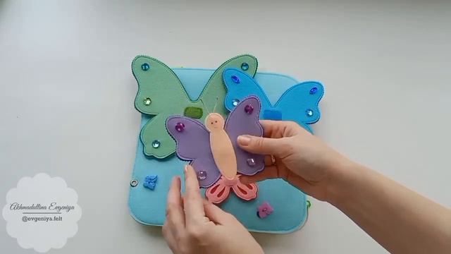 Бабочка матрёшка из фетра смотреть онлайн