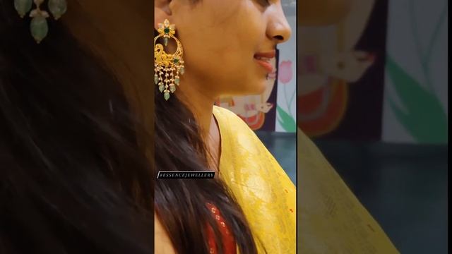 14 Karat Gold Earrings |  Essence Jewels | 14 carat gold | m#lightweightjewellery @brideessentials