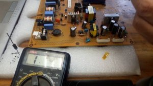 PHILIPS 32PFL5405H не включается, светодиод мигает 3 раза does not turn on, LED flashes 3 times