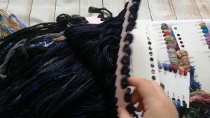 СТАРТ ТЫСЯЧНИКА от Smolta Stitch Унесенные ветром. Многоцветная вышивка. организация процесса.