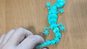 Kingroon KP3S. Ящерица.