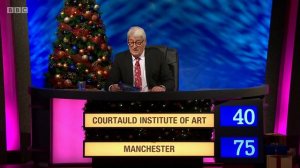 Final University Challenge Christmas 2020 Courtauld Institute of Art v Manchester