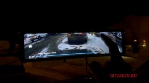 Видеорегистратор зеркало с дисплеем 27см и камерой заднего вида Bitahon X66 за 5490 руб. Обзор 2023