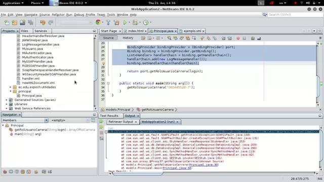 Modificar cabecera SOAP y consumir servicio web de .NET desde Java смотреть онлайн