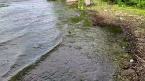 Волны на озере Большие Касли