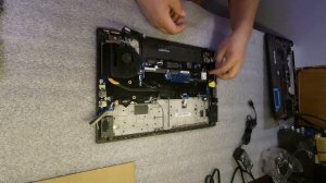 Розбирання ноутбуку  Lenovo ThinkPad T560 заміна материнської плати Разборка ноутбука