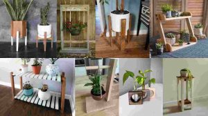 Wood Plant Stand Ideas from Scrap wood