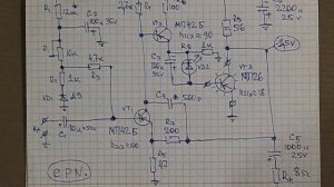 Усилитель класса А на транзисторе МП26. Часть 2. Схема. Необычные свойства германиевых транзисторов