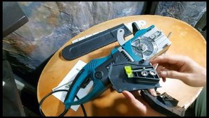 Unboxing, Assembly and Testing of MAKITA MT405 10 (16") Electric Chain Saw