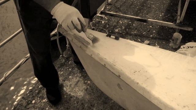 А-Воат Амшын. Лодки в Абхазии. Ремонтируем яхточку детской парусной школы в Сухуме смотреть онлайн