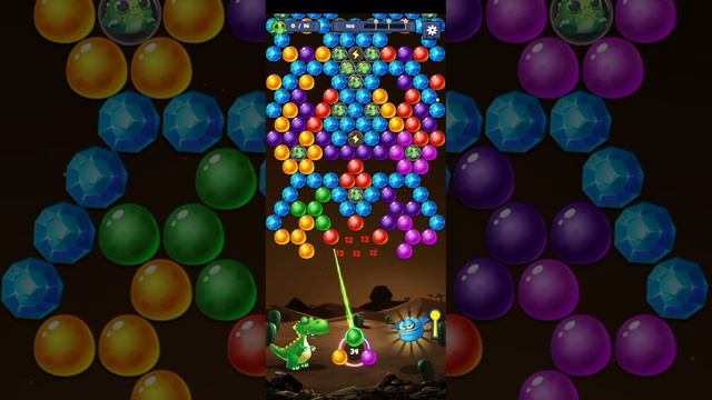 Bubble Shooter | Primitive Bubble | Level 5681 to 5690 | Game Fruit Candy смотреть онлайн
