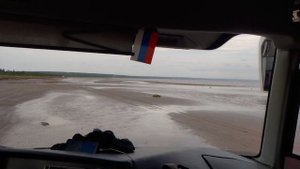 Проезд по отливу на тоню Тетрина
