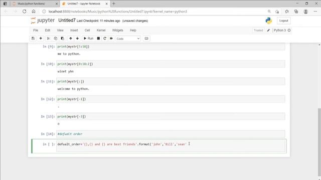How to Use Strings in Python | String Function | Python Strings