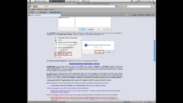 aggiornare i server di emule