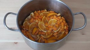 Варенье из тыквы с мандаринами