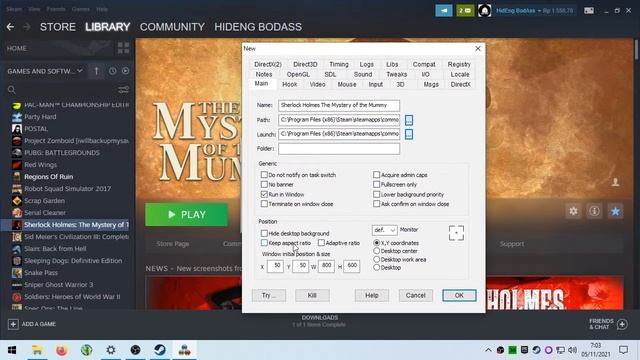 How to Fix Mouse Cursor Sherlock Holmes The Mystery of the Mummy | STEAM Version смотреть онлайн