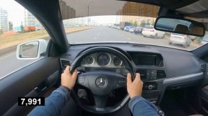 2010 Mercedes-Benz E 200 Coupe - POV Test Drive