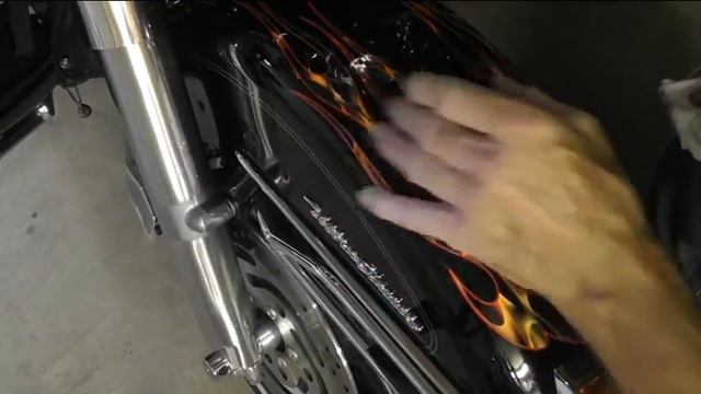 How To Apply Motorcycle Decal Graphics Logo Flame Design смотреть онлайн