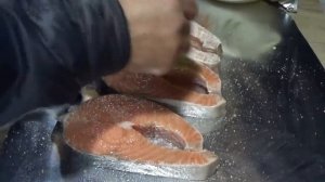 Как вкусно приготовить Семгу на углях