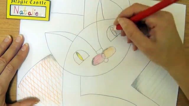 HOW TO DRAW A CAT LIKE A CUBIST/ УЧИМСЯ РИСОВАТЬ КОТА В СТИЛЕ КУБИЗМ) смотреть онлайн