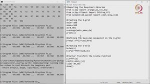 Mod 03 Lec 23 Fourier Transform using fft