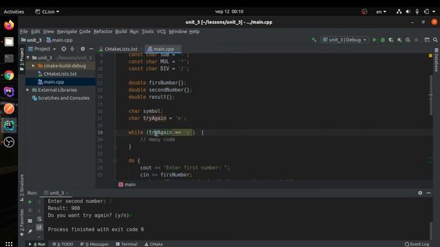 Уроки С++. Константы, циклы, считаем проценты по вкладам (05) смотреть онлайн