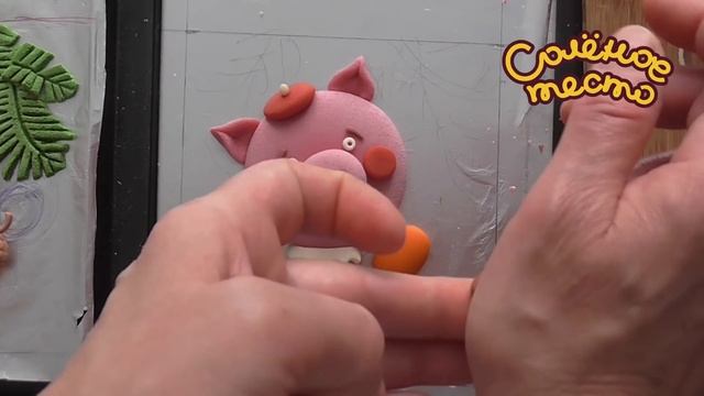 Соленое тесто. Выпуск 52. НОВОГОДНИЙ DIY 2019 / Как слепить Свинку – символ 2019 года смотреть онлайн