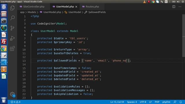 Learn CodeIgniter 4 Tutorials in Hindi - #18 - About CodeIgniter 4 Model & It's Configurations