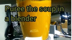 How to Pronounce Puree the soup in a blender in American English