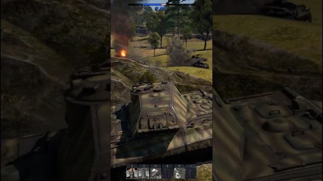 Tiger 2 Air Takedown #warthunder #warthundertanks