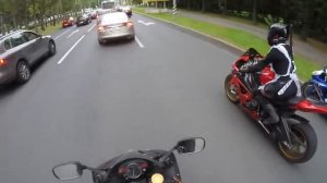 девушка на мотоцикле/ школьница на мотоцикле / biker girl / bmw s1000rr hp