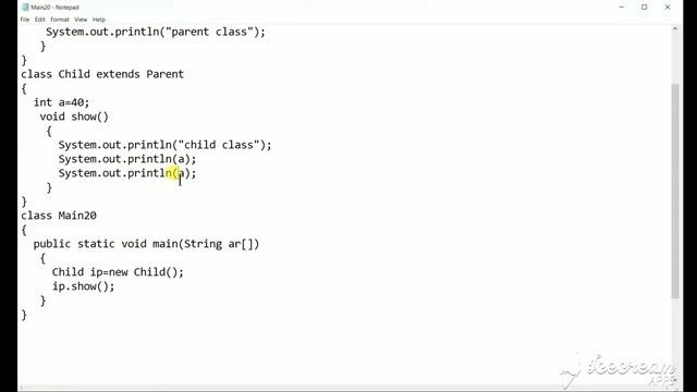 Lec 38: super keyword in java || [Super keyword] || java programing for beginner смотреть онлайн