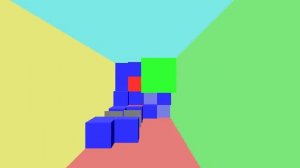 my works 6 : 3d tetris, my first opengl game