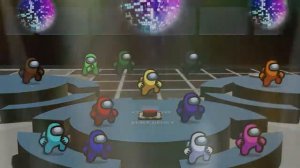 Among Us Among, but Disco dance Funny Video