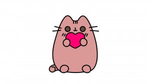 Как нарисовать Котика с сердечком | Простые рисунки | Coloring Kids