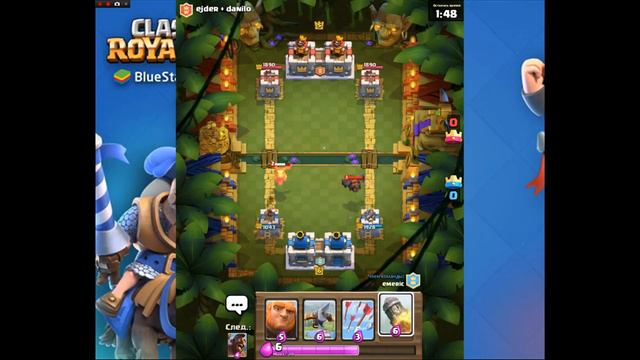 Скоростной Клэш рояль/бои 2 на 2/клановый сундук смотреть онлайн