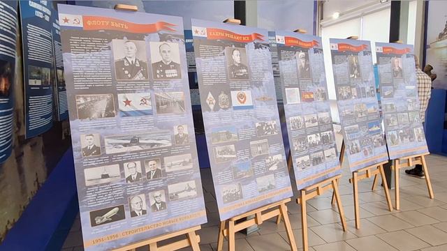 Побывали в Музейно-мемориальном комплексе истории Военно морского флота России-11.09.2024 год.