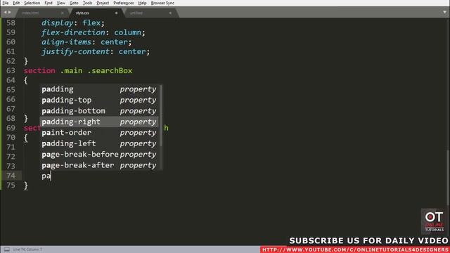 How To Design Google Search Page Website Using HTML & CSS From Scratch | Web Design Tutorials