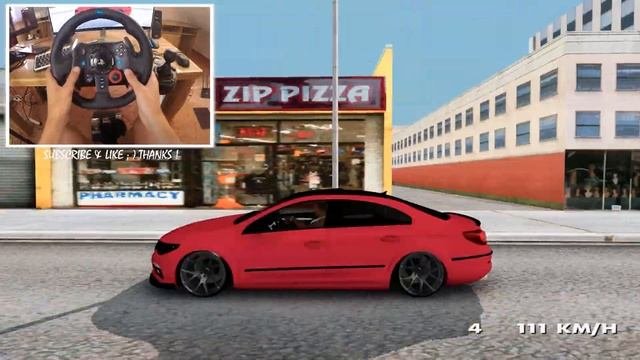 Volkswagen Passat CC Air-Ride GTA San Andreas ? LOGITECH G29 BEST GRAPHIC