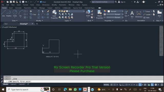 AutoCAD, LINE PART 2 2022 SEPT смотреть онлайн