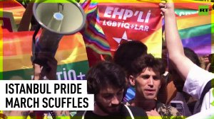 Dozens detained at banned LGBTQ march in Istanbul