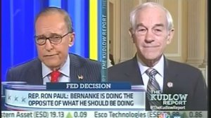 Ron Paul Interview On Kudlow Talking The Federal Reserve 11/02/2011