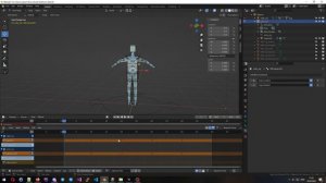 Экспорт из Blender в Unity rigify анимации